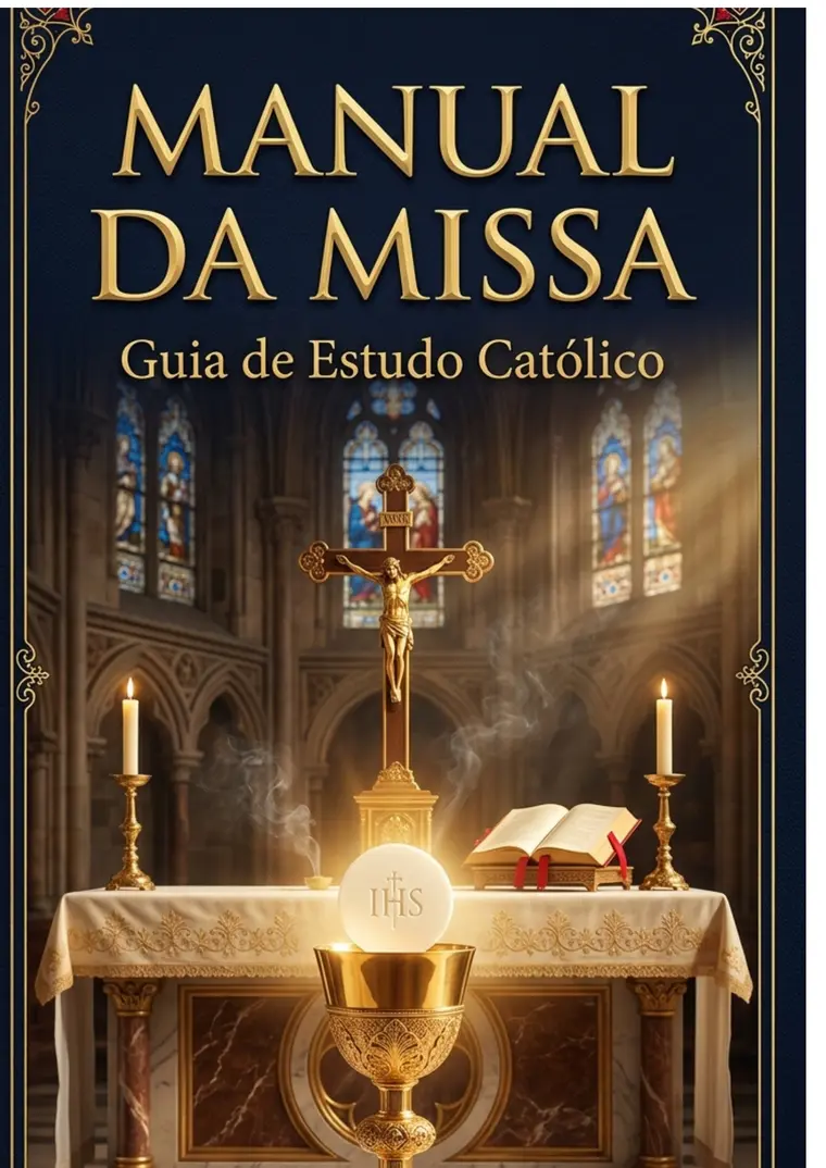 Capa real de Manual da Missa